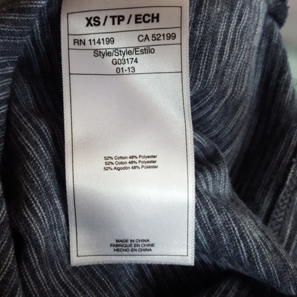 Quiksilver Stripe Tank sz XS - Picture 8 of 8